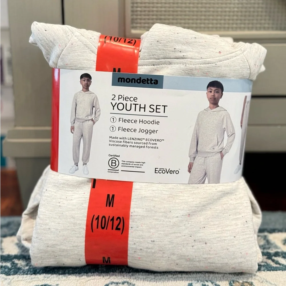 Mondetta 2 Piece Youth Fleece Set